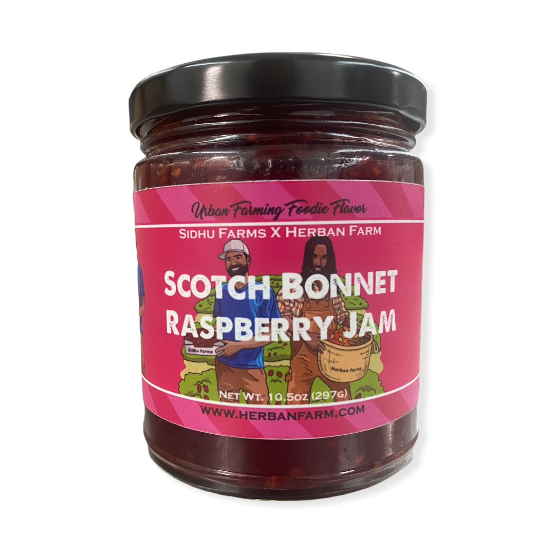 Scotch Bonnet Raspberry Jam