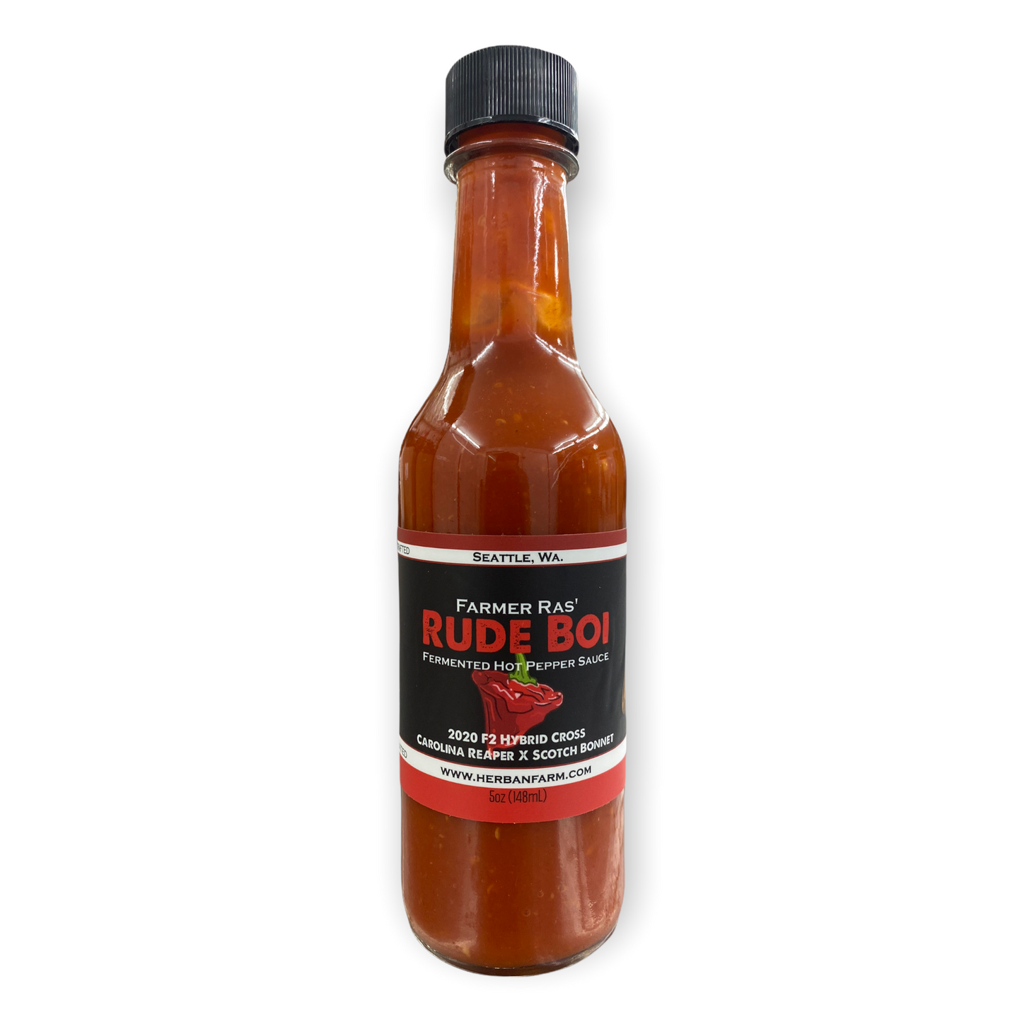 Rude Boi Hot Pepper Sauce (Limited)